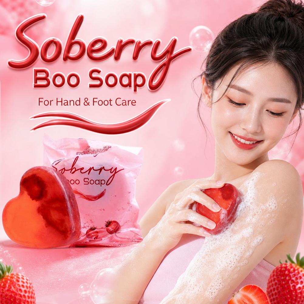 イチゴの香りのバスソープ美白手足ケアソープ角質除去柔らかくし - Skincare Exfoliating のレビューと価格