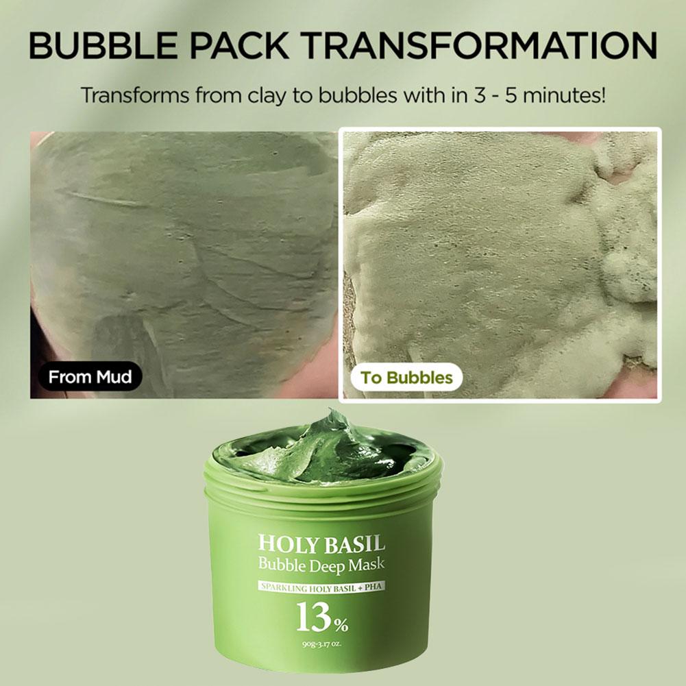炭酸バブルスミアフェイスマスク天然クレイディープクレンジング - Bentonite Clay Mask のレビューと価格