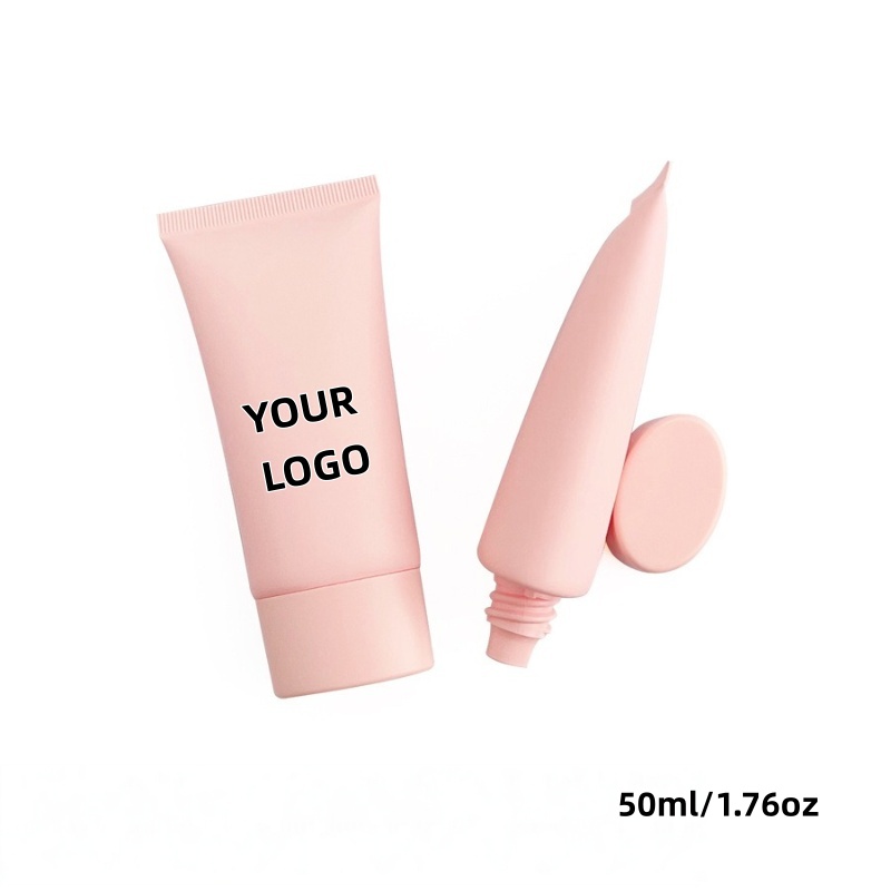 【ロゴカスタム】50個のカスタマイズされた50mlピンクの蓋 - Skincare Pink のレビューと価格
