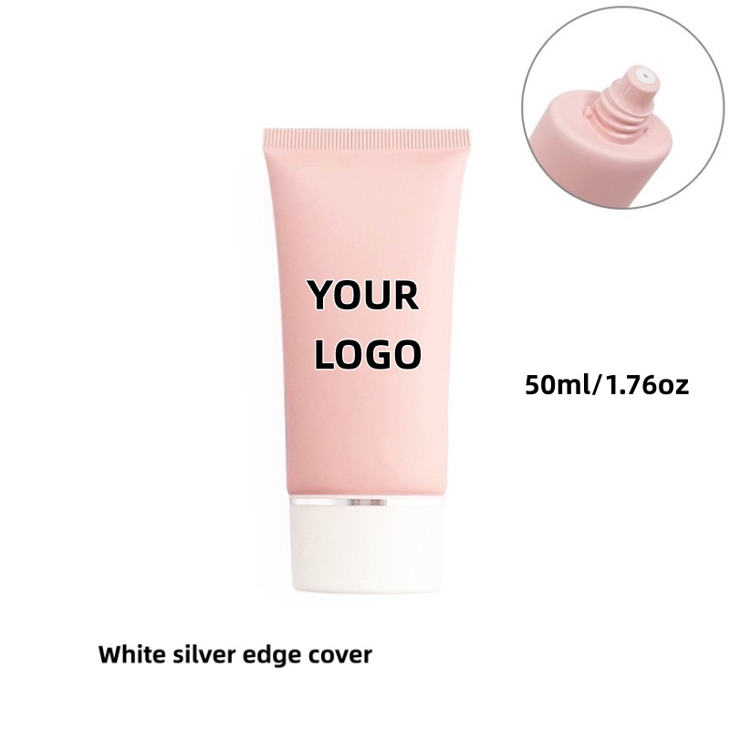 【ロゴカスタム】50個のカスタマイズされた50mlピンクの蓋 - Skincare Pink のレビューと価格