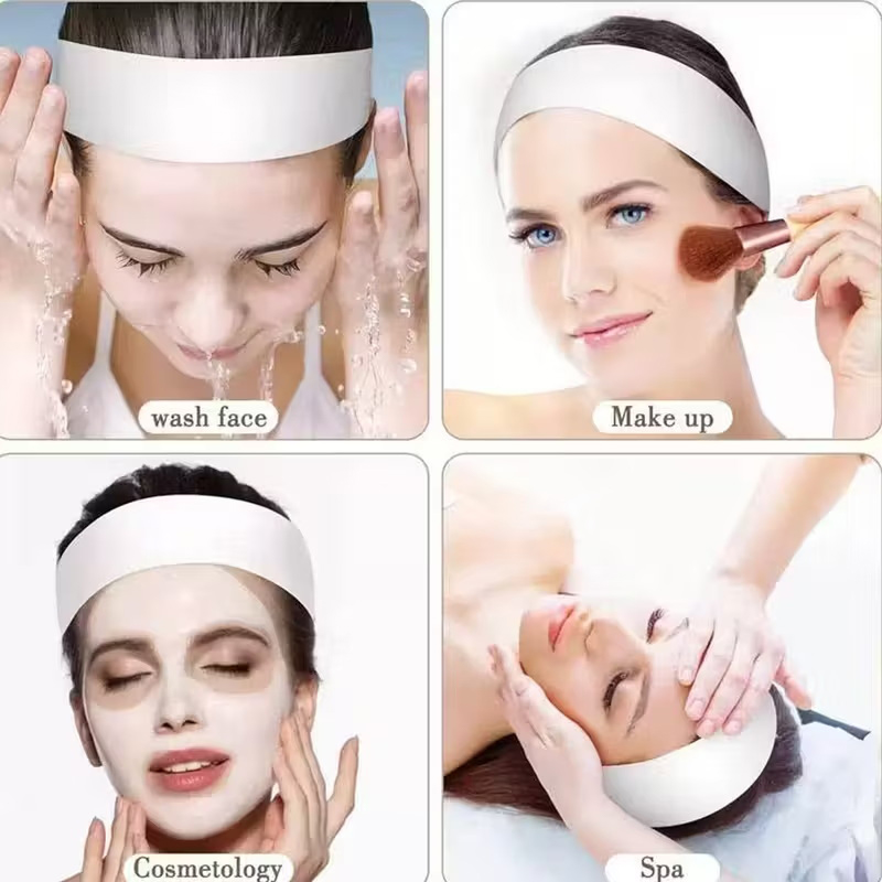 10/50/100 個使い捨てヘッドバンドスパサロンフェイシ - Skincare Pink のレビューと価格