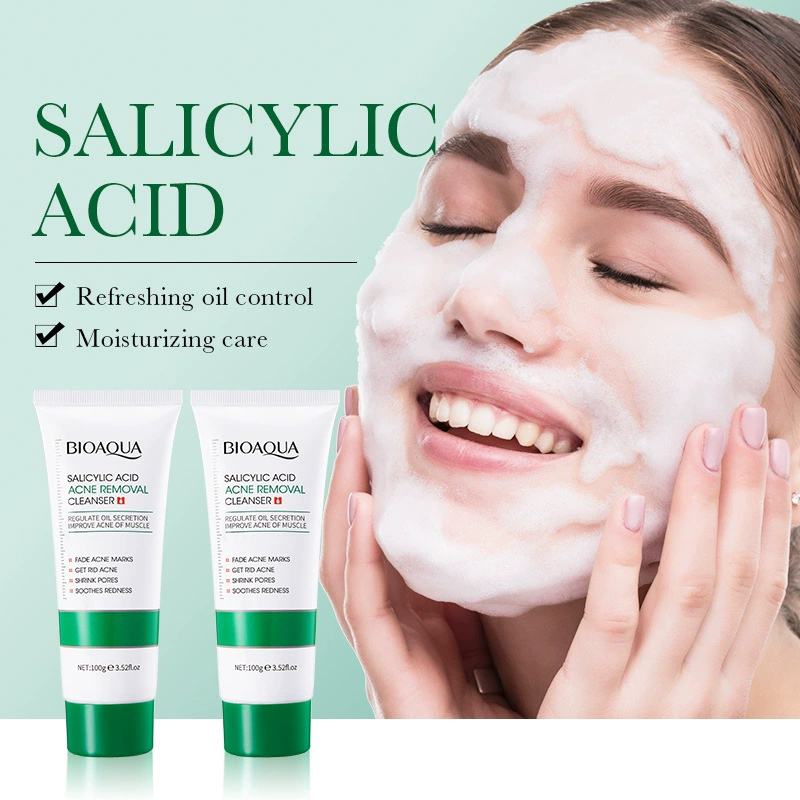 BIOAQUA サリチル酸洗顔料 保湿オイルコントロールスキ - Salicylic Acid Cleanser のレビューと価格