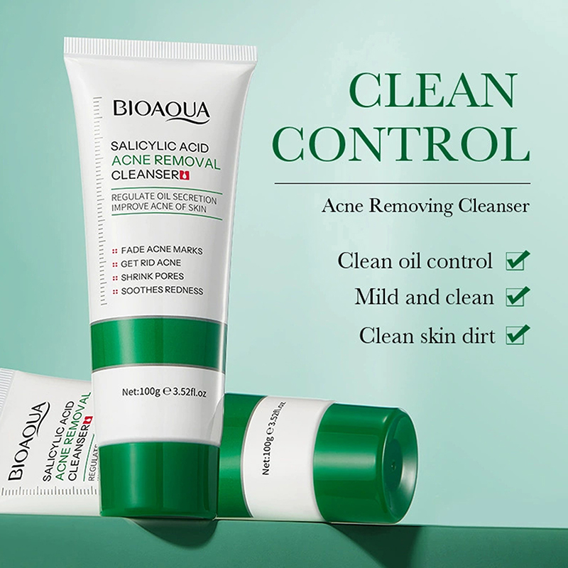 BIOAQUA サリチル酸洗顔料 保湿オイルコントロールスキ - Salicylic Acid Cleanser のレビューと価格