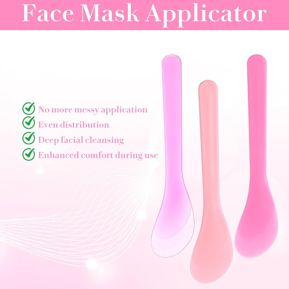 9ピース ピンク フェイシャル スパチュラセット メイクアッ - Skincare Pink のレビューと価格