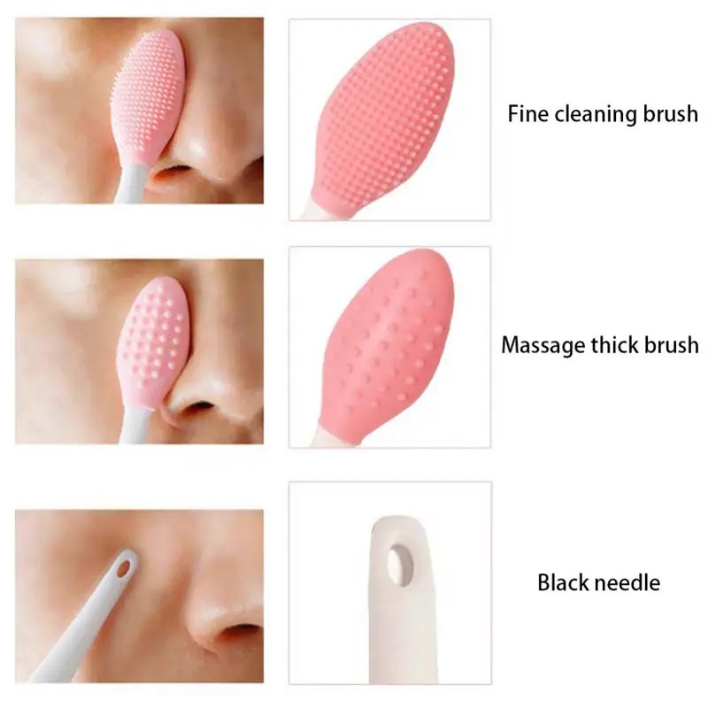 1/2/3 個美容スキンケア洗顔シリコーンブラシ角質除去鼻ク - Skincare Exfoliating のレビューと価格