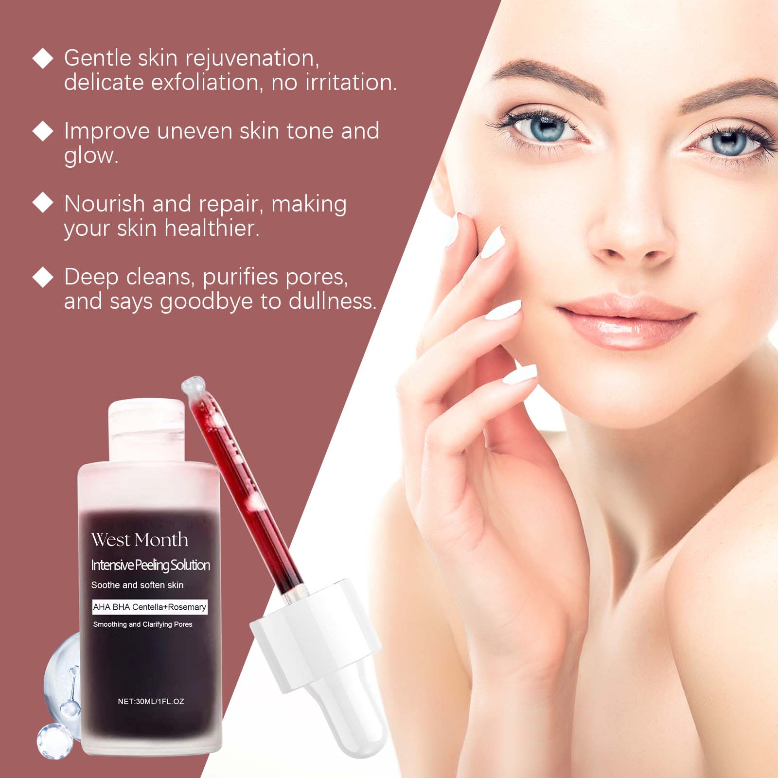 ピーリングフェイスセラム ニキビ対策 美白 角質除去 毛穴縮 - Salicylic Acid Cleanser のレビューと価格