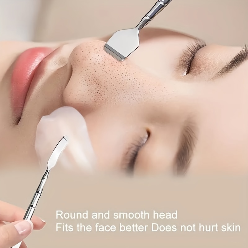 1個入りプロ仕様両端黒ずみ除去ツール：顔の毛穴洗浄、角質除去 - Skincare Exfoliating のレビューと価格