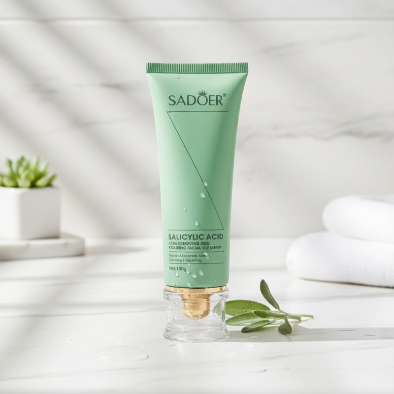 ニキビ治療用サリチル酸保湿クレンザー、敏感肌用優しい洗顔料、 - Salicylic Acid Cleanser のレビューと価格