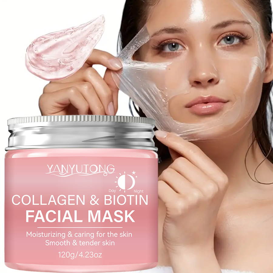 コラーゲンピールマスク、ビオチンコラーゲンラップマスク（昼夜 - Bentonite Clay Mask のレビューと価格