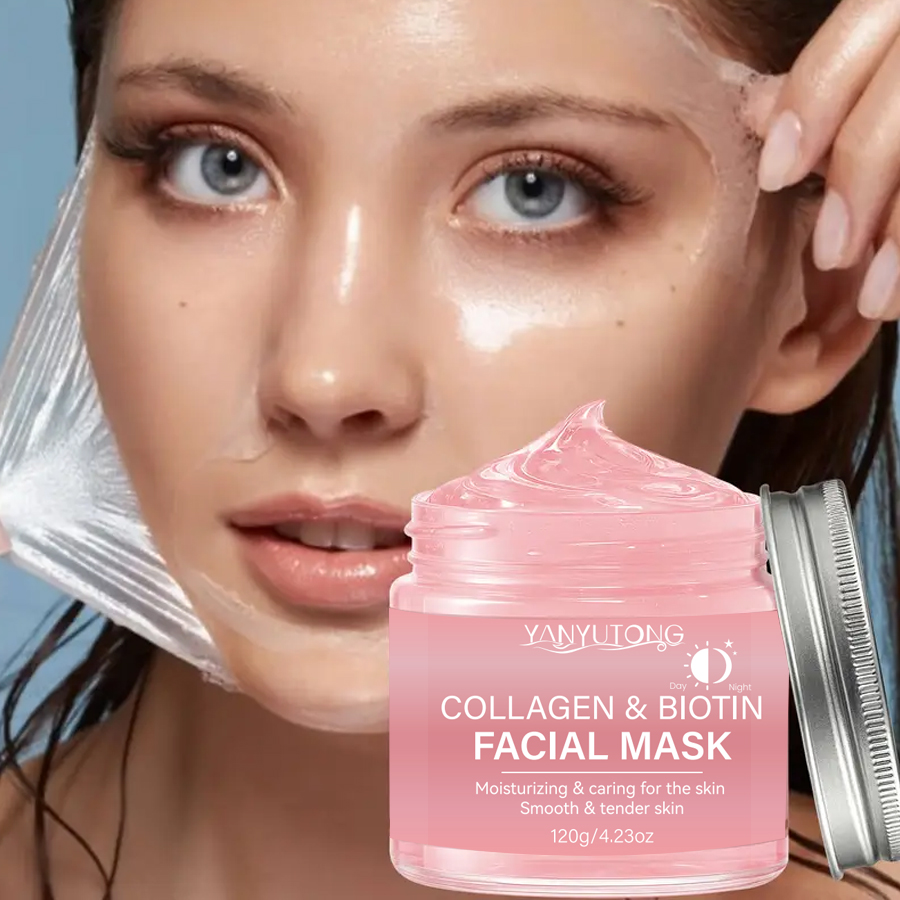 コラーゲンピールマスク、ビオチンコラーゲンラップマスク（昼夜 - Bentonite Clay Mask のレビューと価格