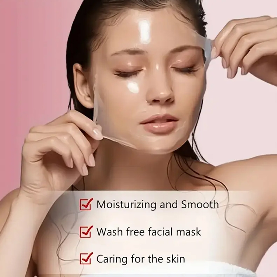 コラーゲンピールマスク、ビオチンコラーゲンラップマスク（昼夜 - Bentonite Clay Mask のレビューと価格